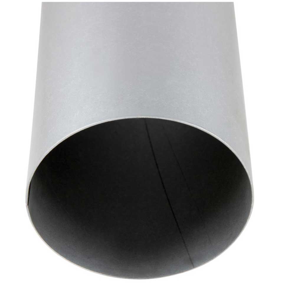 6"ID to 6"OD x 14-1/8"L Steel with Zinc Plating Exhaust Connector Sleeve - Image 2