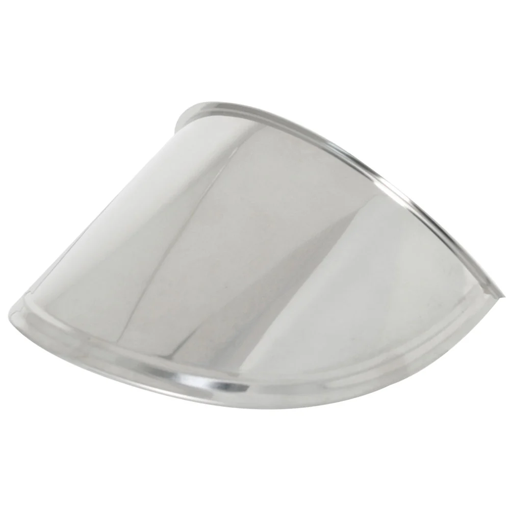 7" Stainless Steel Headlight Visor