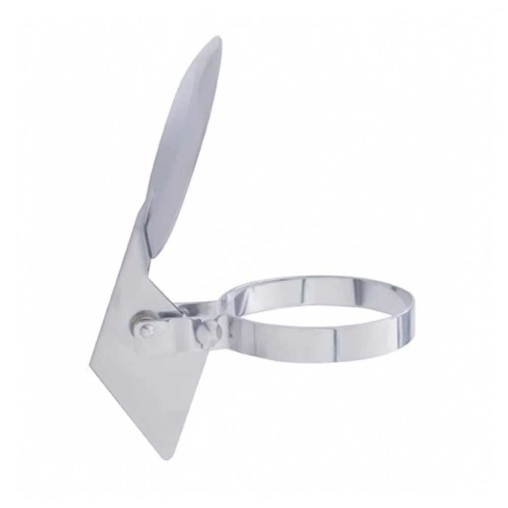 7" Stainless Steel Rain Cap for Straight Stacks - Image 2