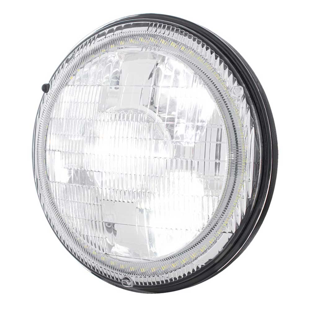7" Ultralit High Power Projection LED Light with Dual Color LED Halo and Classic Style Lens - Image 11