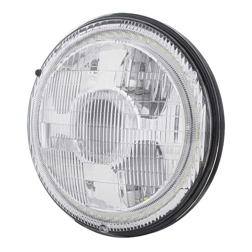 7" Ultralit High Power Projection LED Light with Dual Color LED Halo and Classic Style Lens - Image 9