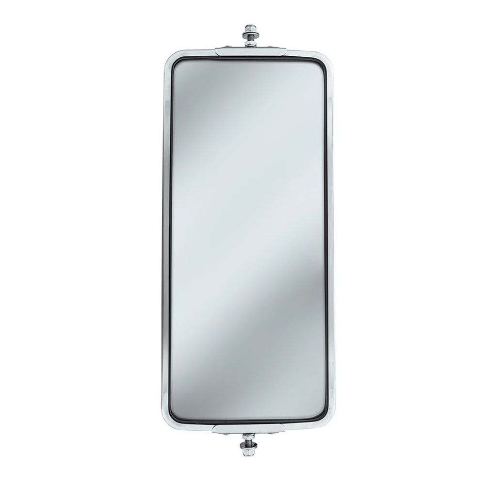 7" x 16" West Coast Stainless Steel Heated Mirror