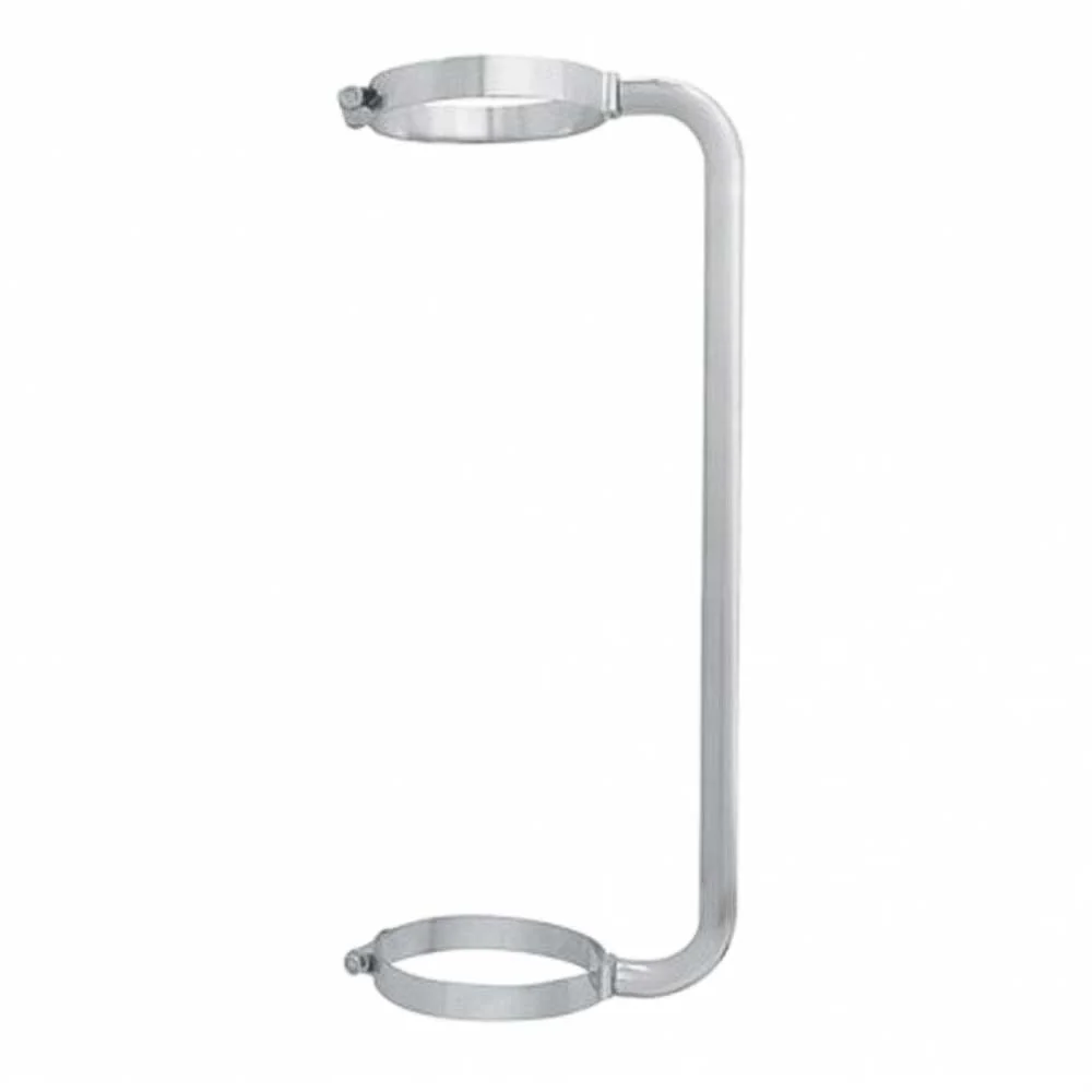 7" x 24" Stainless Steel Grab Exhaust Handle