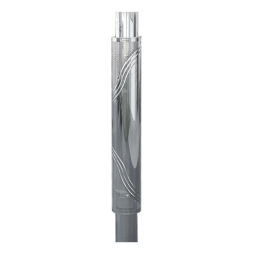 7" x 48" Stainless Steel S Curve Heat Shield Kit