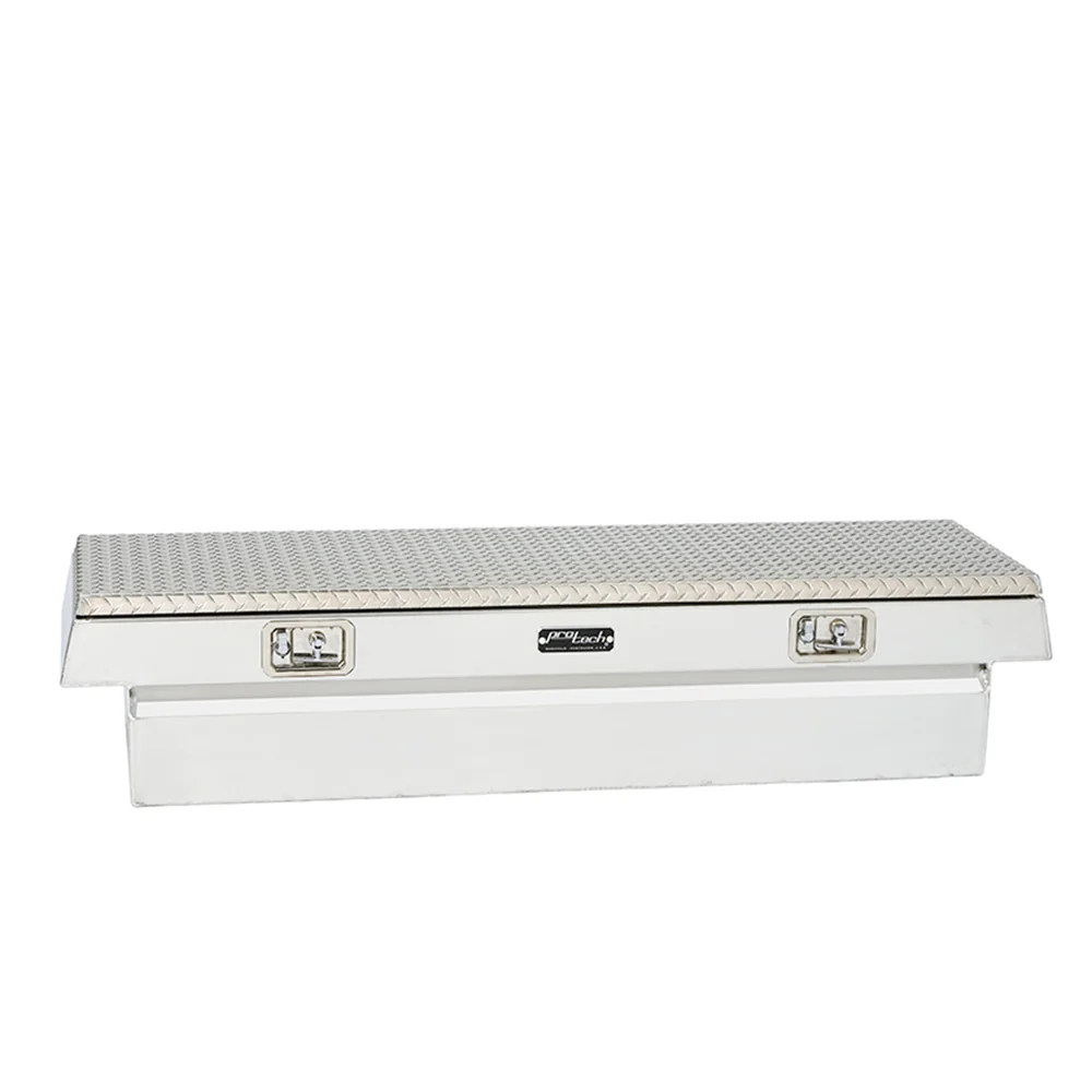70" Pickup Truck Cross Body Diamond Plate Tool Box