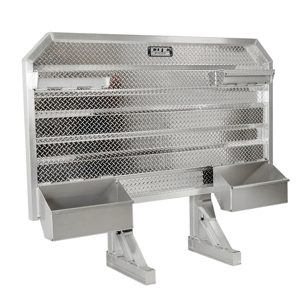 70" x 68" Cab Rack with Full Chain Tray