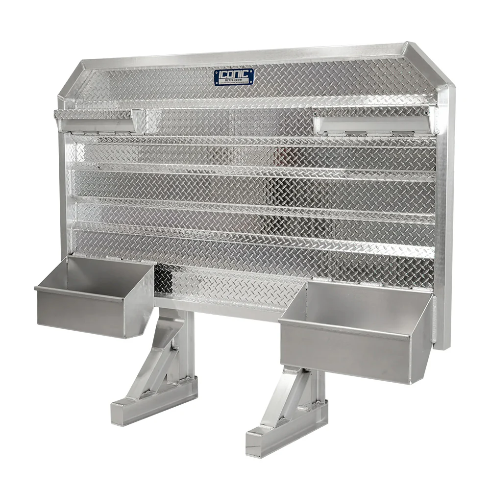 70" x 68" Cab Rack with Full Chain Tray - Image 2