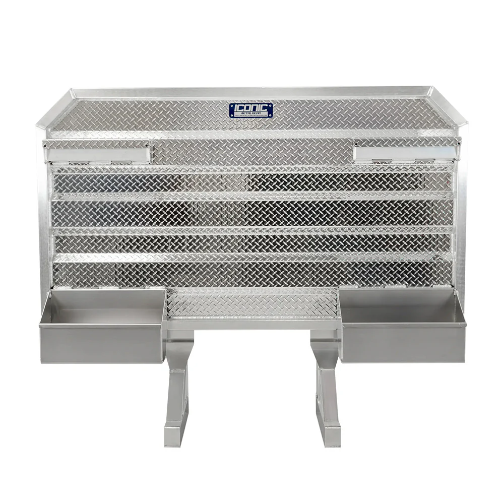 70" x 68" Cab Rack with Full Chain Tray - Image 3
