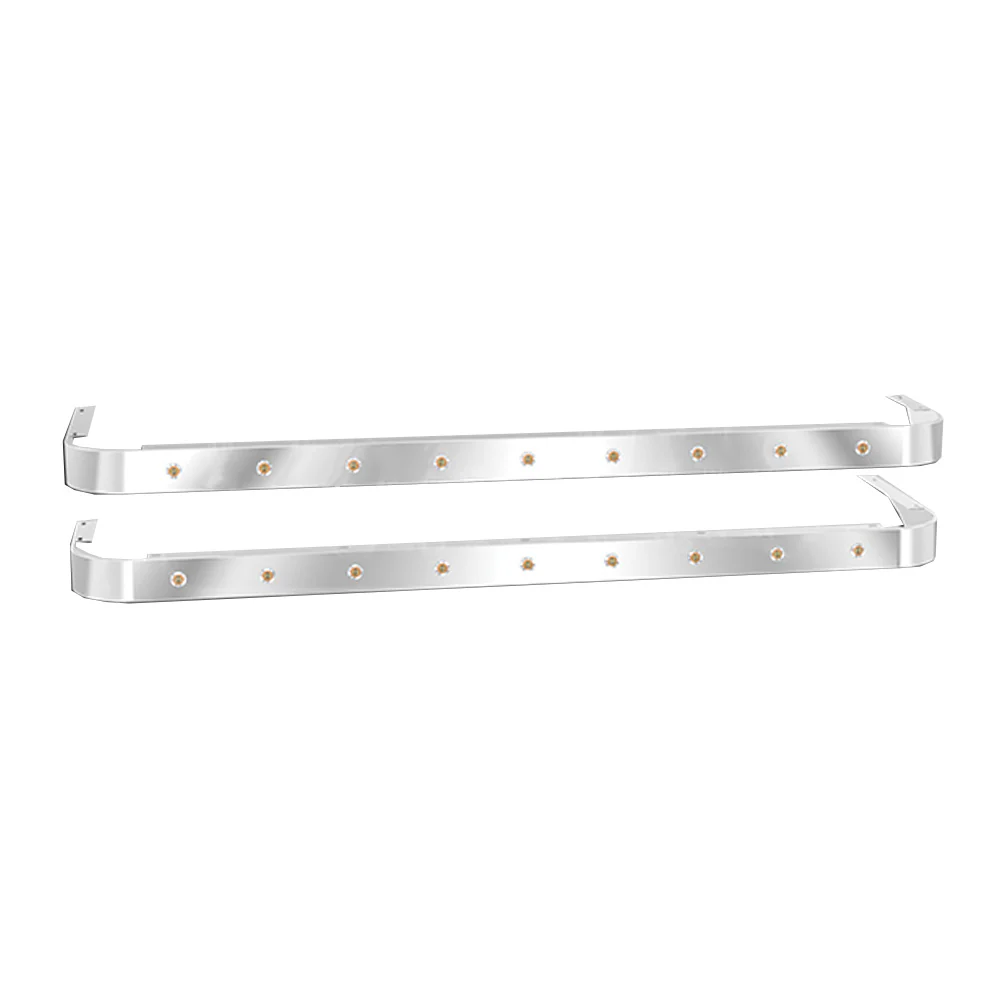 72" Peterbilt 589 Sleeper Panel with Nine 3/4" Round LEDs