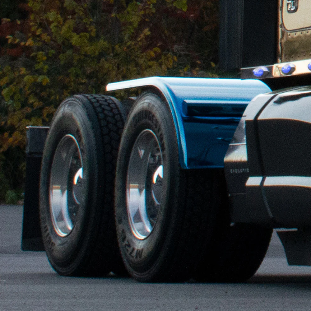 72" Smoke & Mirrors Half Fenders