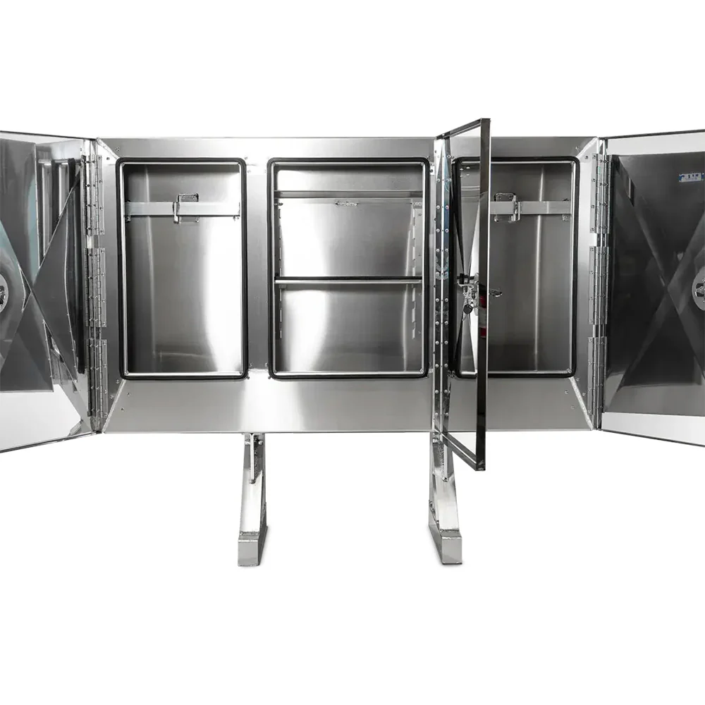 76" Cab Rack with Stainless Steel Doors - Image 2