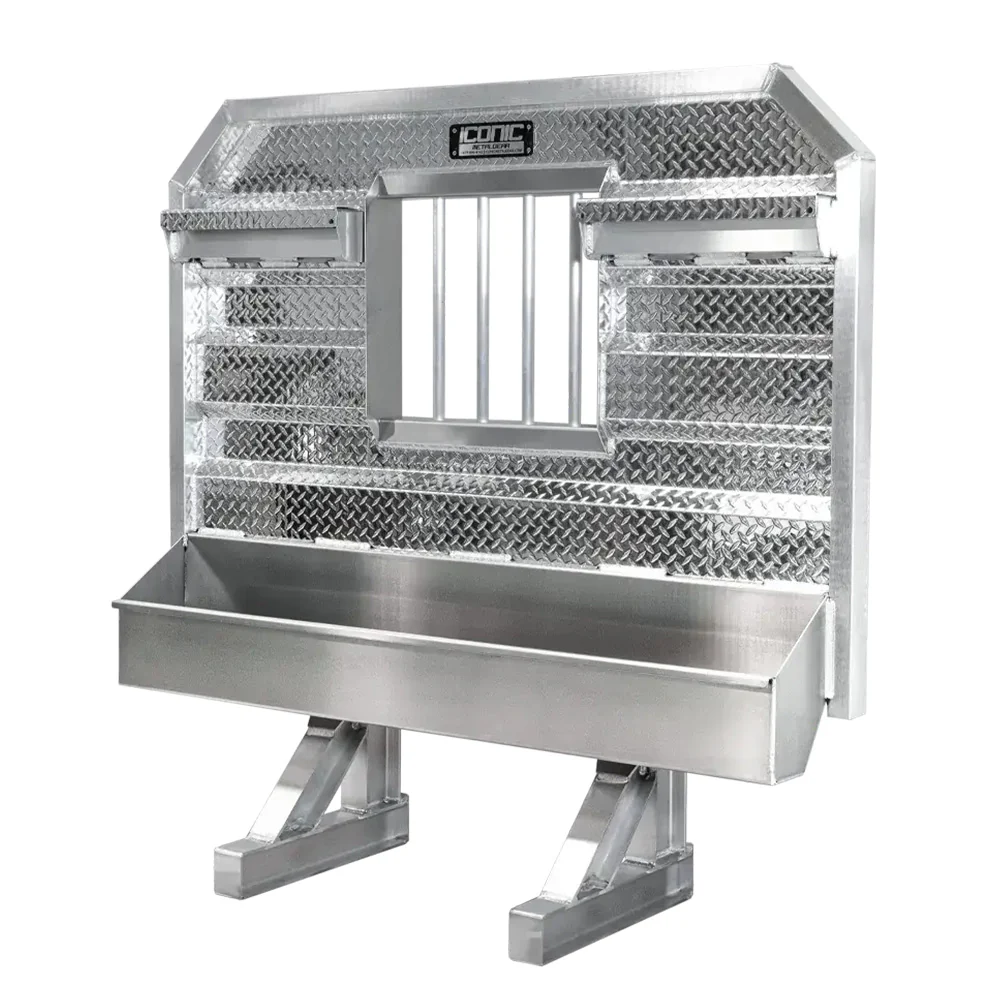 76" x 68" Cab Rack with Single Chain Tray