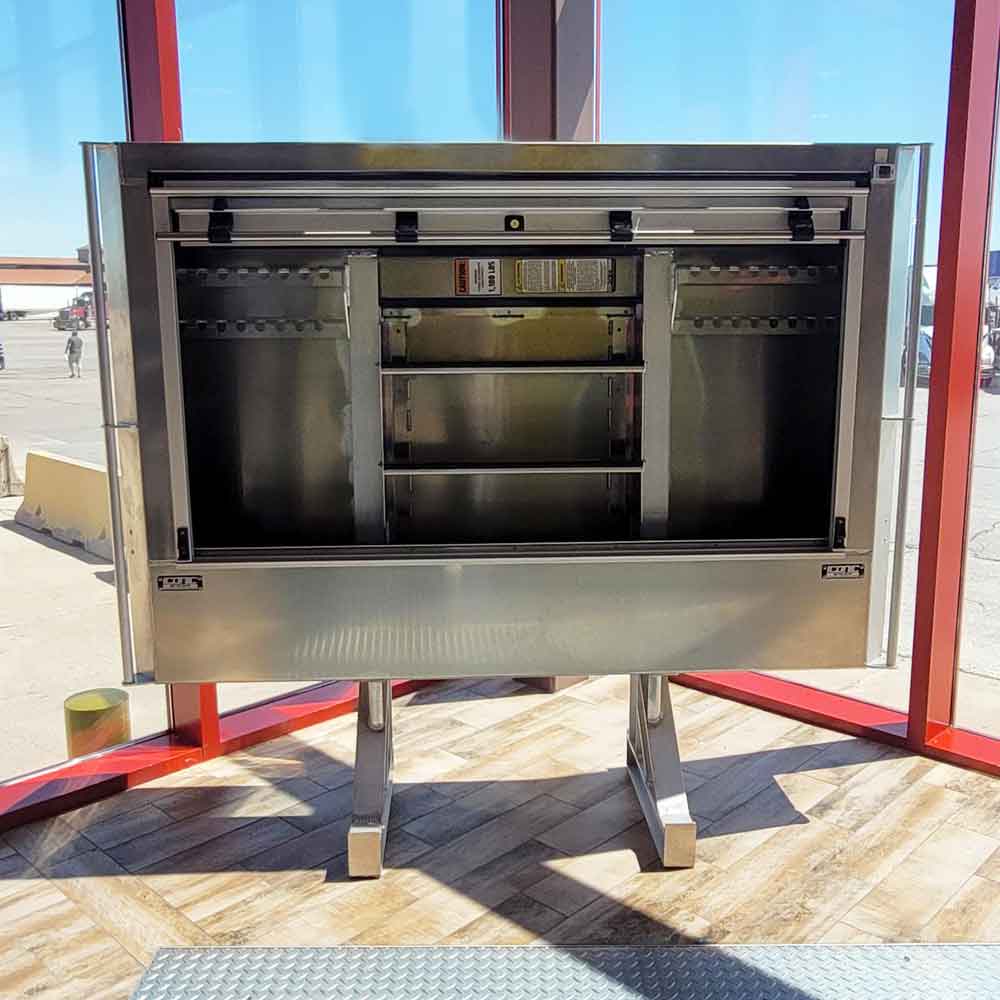 78" x 68" x 24" Roll Up Cab Rack - Image 3