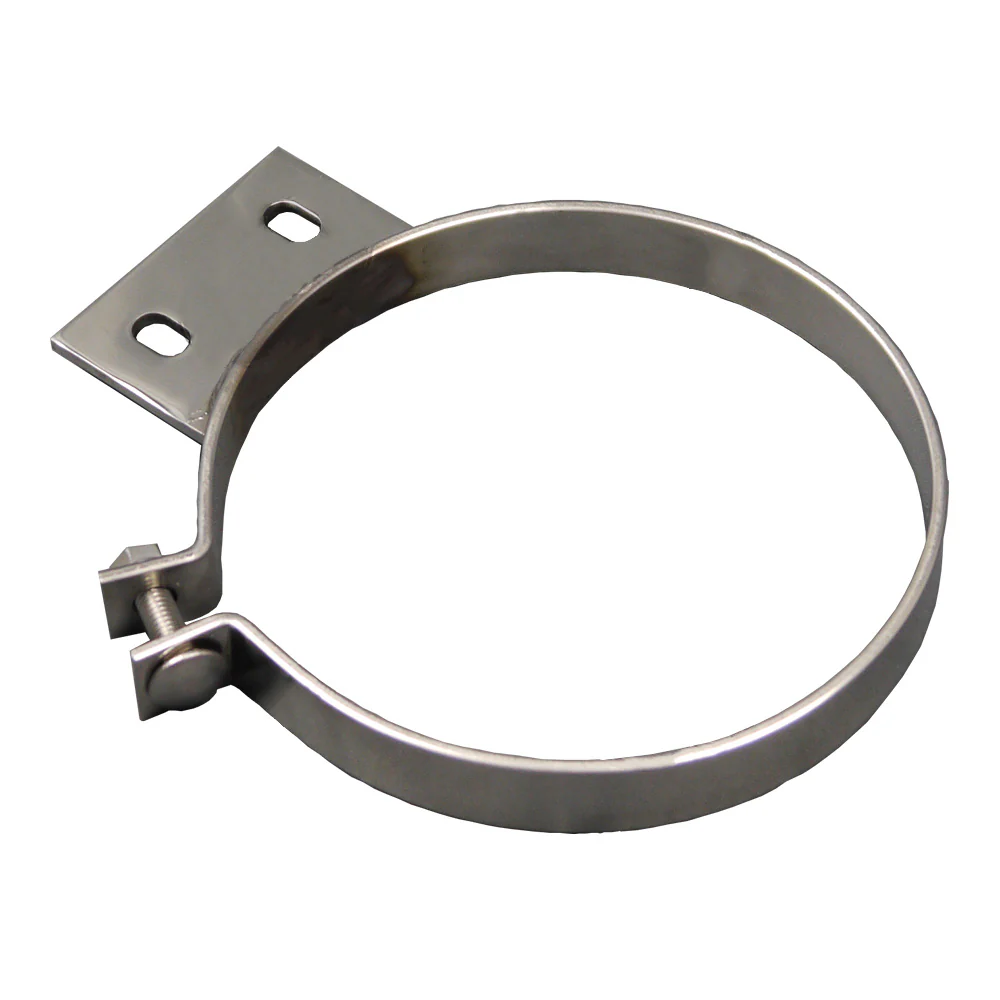7"D Stainless Steel Peterbilt Exhaust Bracket