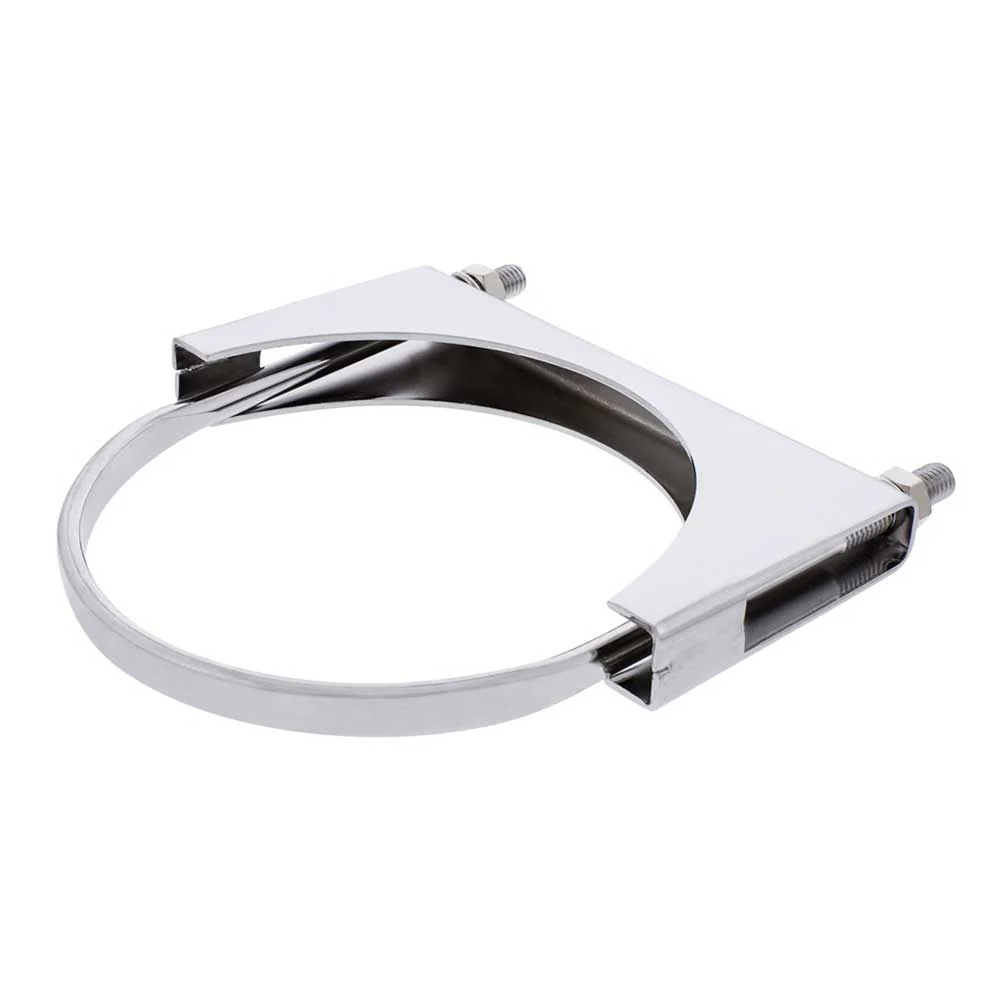 7"D Stainless Steel U-Bolt Exhaust Clamp - Image 2