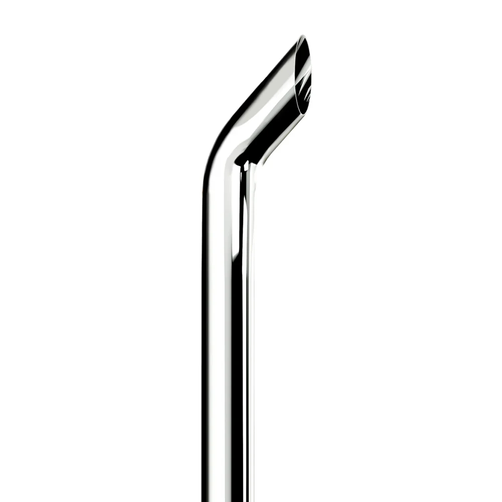 7"D x 108"L Cowboy One-Piece Chrome Top Stack