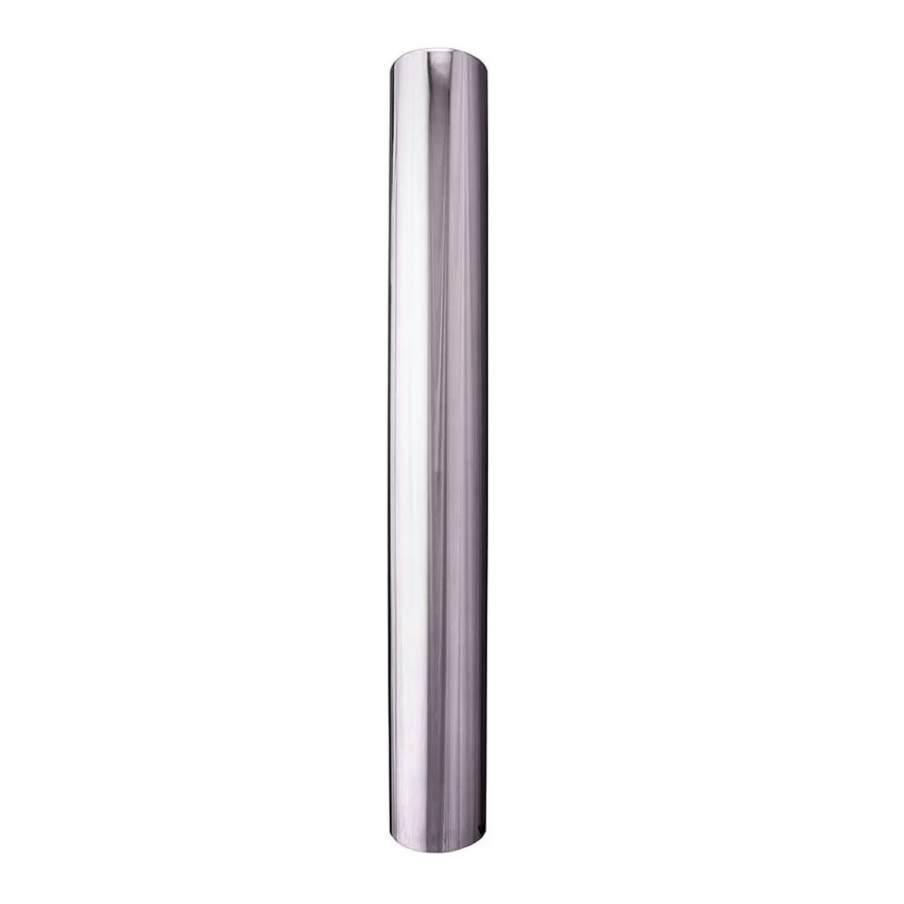 7"D x  48"L Flat Top One-Piece Chrome Stack
