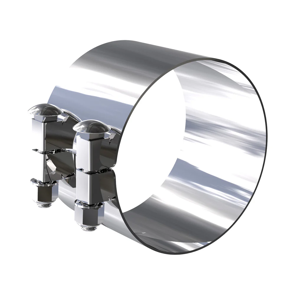 7"D x 4"W Heavy Duty Wide Band Exhaust Clamp