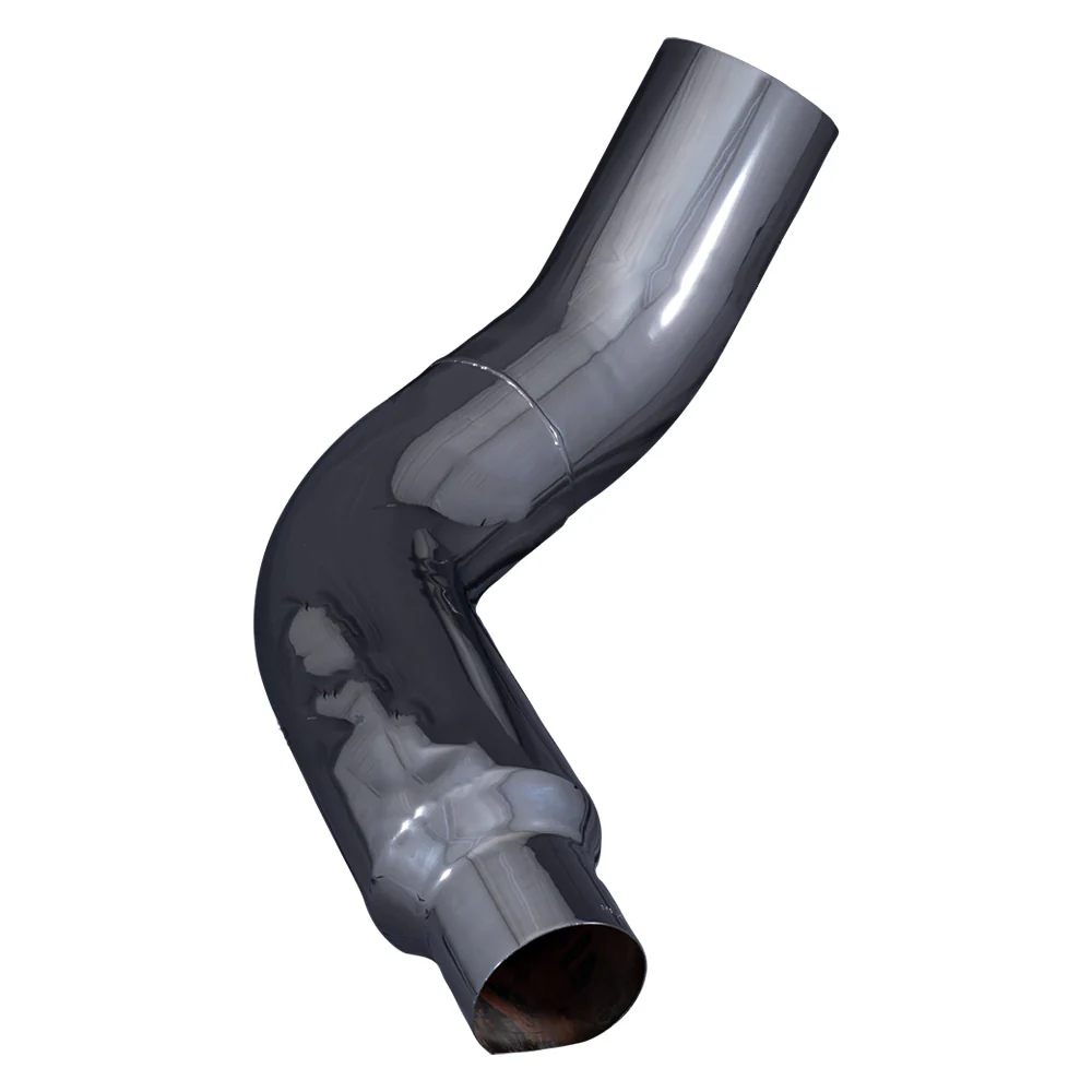 7"OD - 5"OD Kenworth Chrome D/S Elbow OEM K180-18615CP