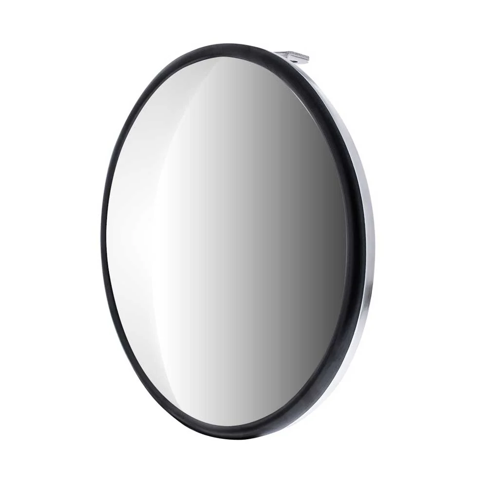 8-1/2" SS 320R Convex Mirror with Offset Mounting Stud