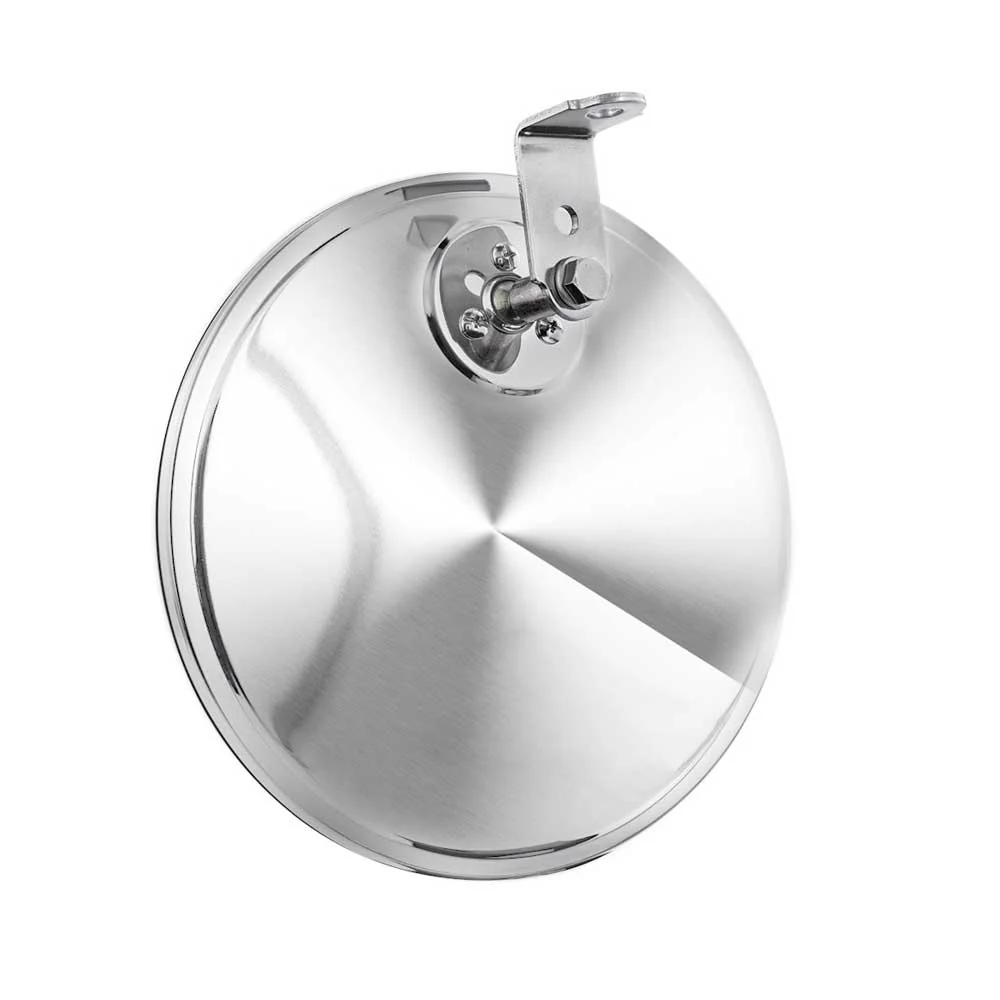 8-1/2" SS 320R Convex Mirror with Offset Mounting Stud - Image 4