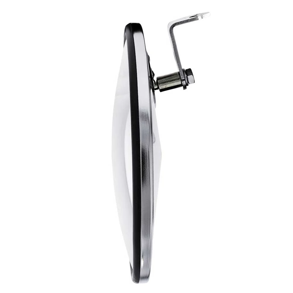 8-1/2" SS 320R Convex Mirror with Offset Mounting Stud - Image 5