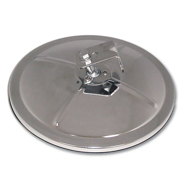 8" Chrome Convex Mirror Center Mount