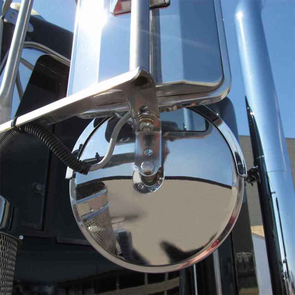 8" Convex Mirror with Center Mount - Image 2