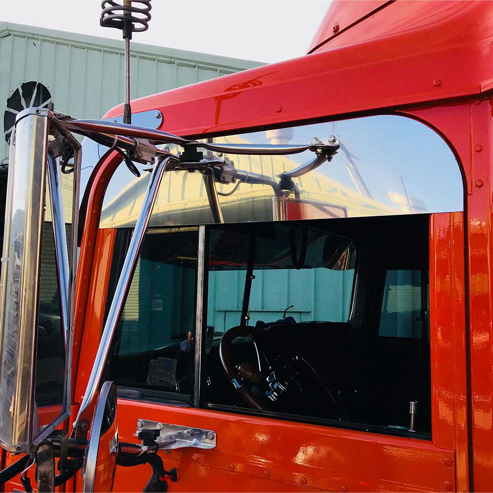 8" Intl 9400 2024 & Older Stainless Steel Chop Top for Door Mounted Mirrors
