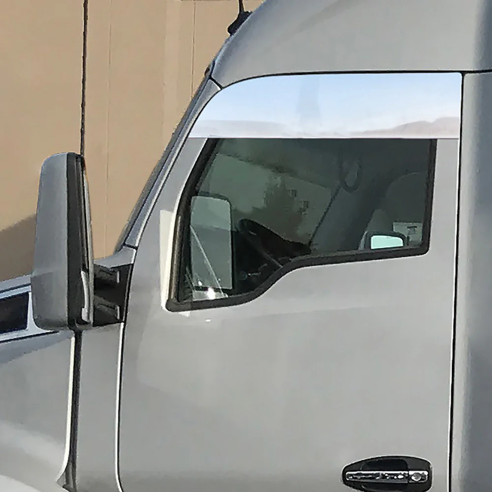 8" Kenworth T680, T800 2013+ Stainless Steel Chop Top - Image 3