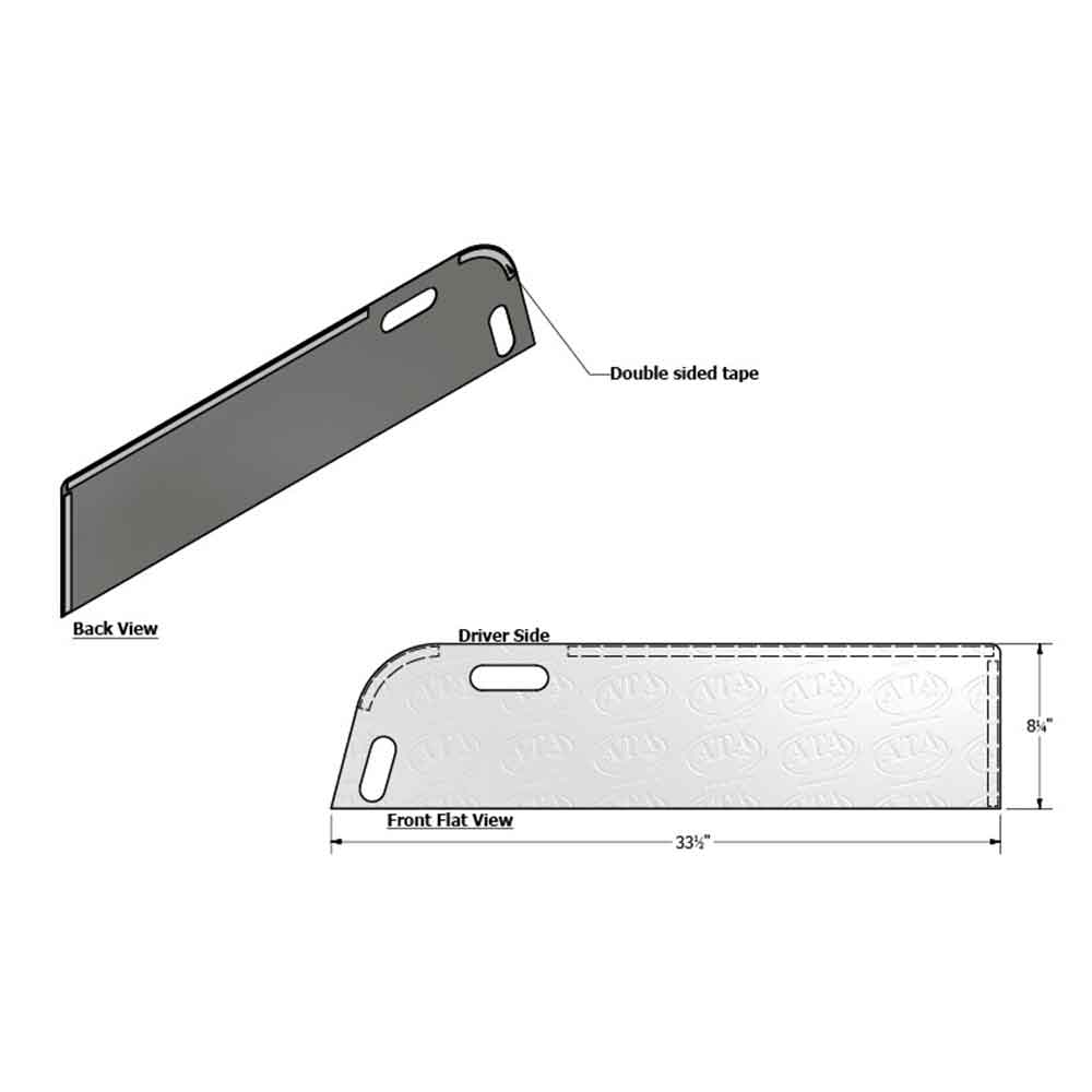 8" Munster Stainless Steel Chop Top for 1998-2022 Western Star 4900 - Image 2