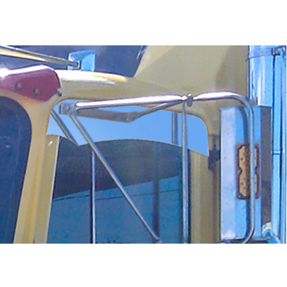 8" Stainless Widow Peak Chop Top for 1990-2001 Western Star 4900