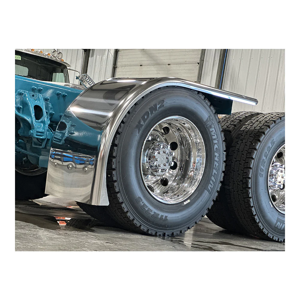 80" 304 Stainless Ultra Lowrider Half Fenders with Flare