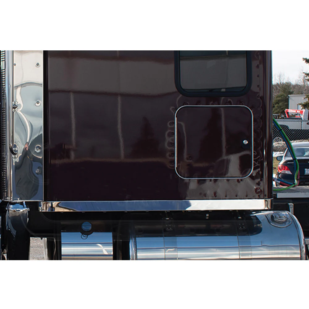 80" Peterbilt 589 Sleeper Panel with 10 3/4" Amber Lights - Image 2