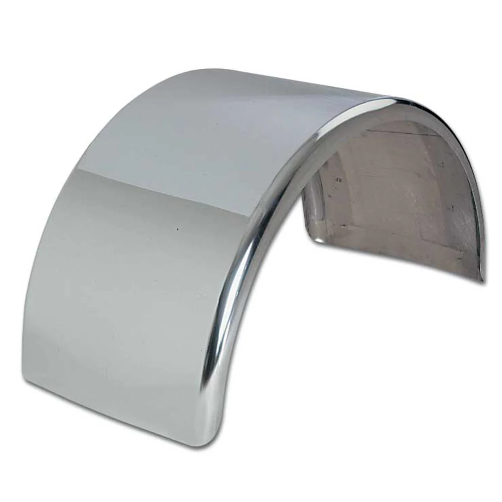80" Stainless Steel Single Axle Fenders 41-3/4"OD - Image 2