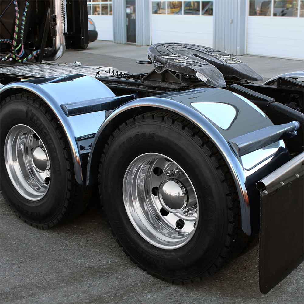 80" Smoke & Mirrors Single Axle Fenders - Image 5