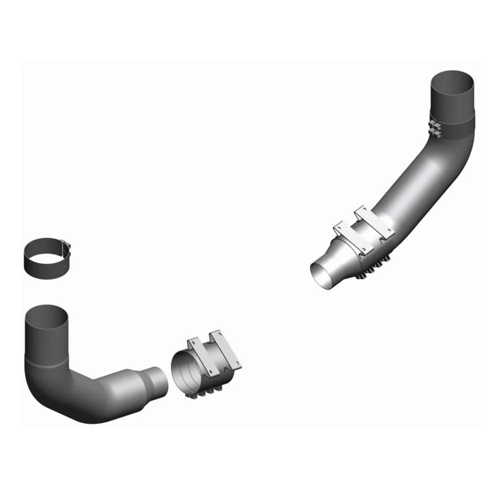 8" Kenworth W900L One-Piece OEM #1270 Elbow Kit