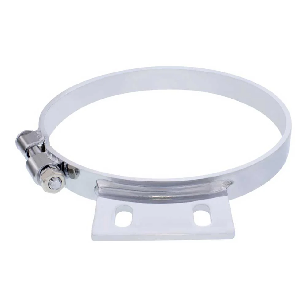 8"D x 1"W Peterbilt Chrome Exhaust Clamp