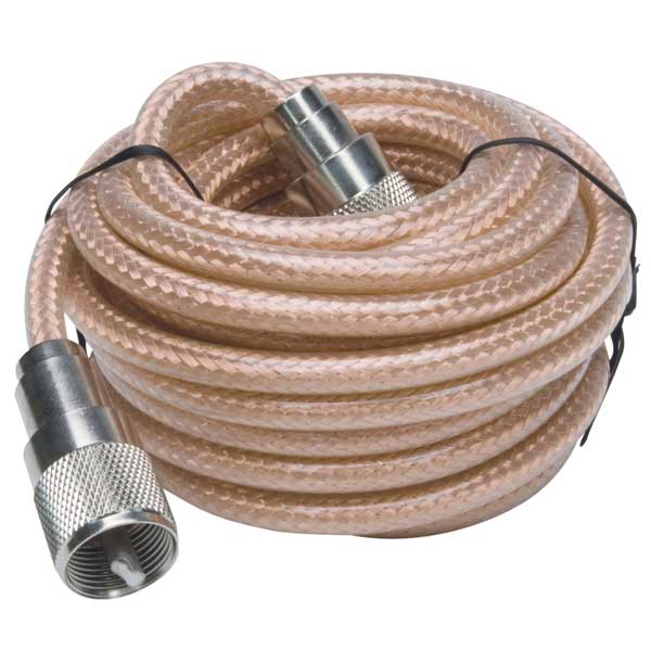 9' CB Antenna Mini-8 Coax Cable