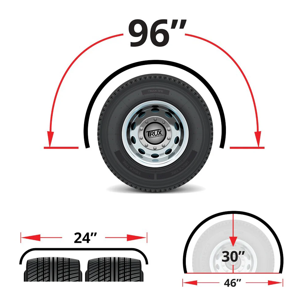 95" Stainless Steel Rollin' Lo Single Axle Fenders - Image 5