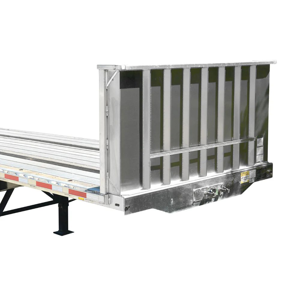 96" X 48" Aluminum 10" Wrap Around Bulkhead