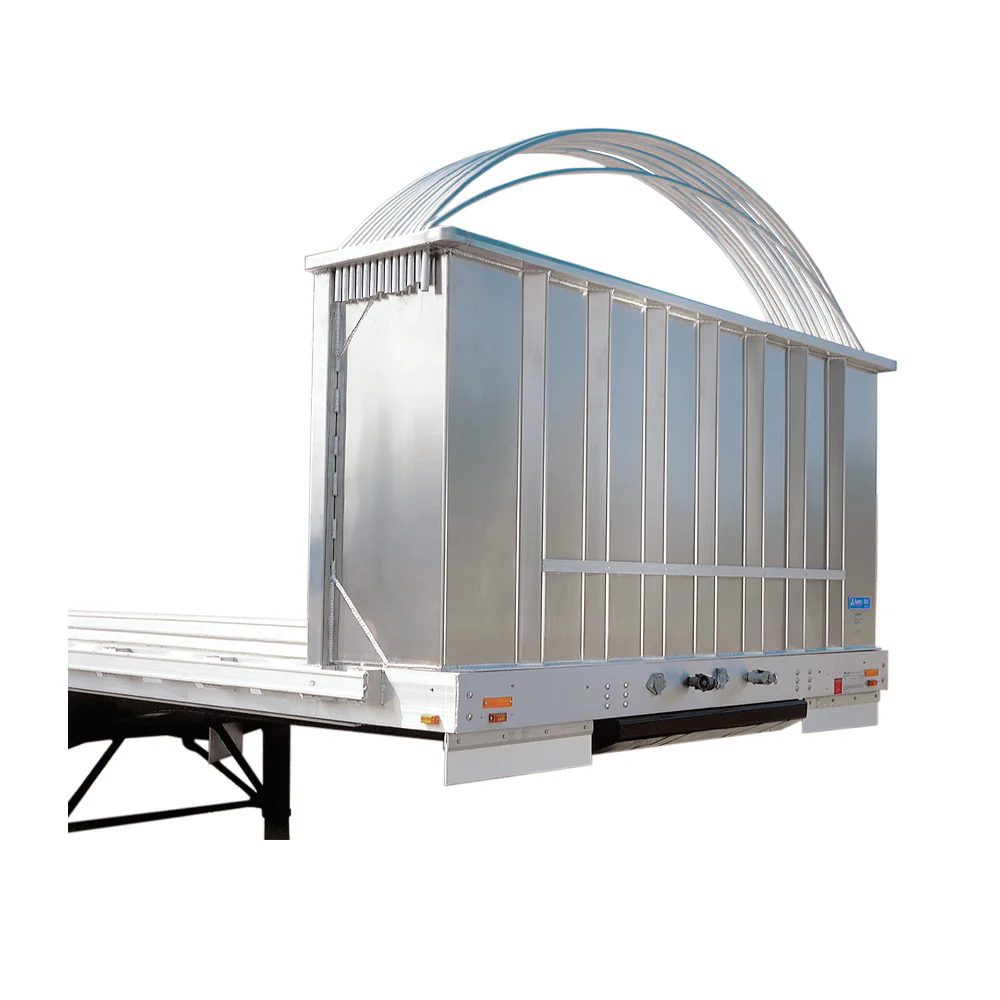 96" X 60" Aluminum 22" Wrap Around Bulkhead