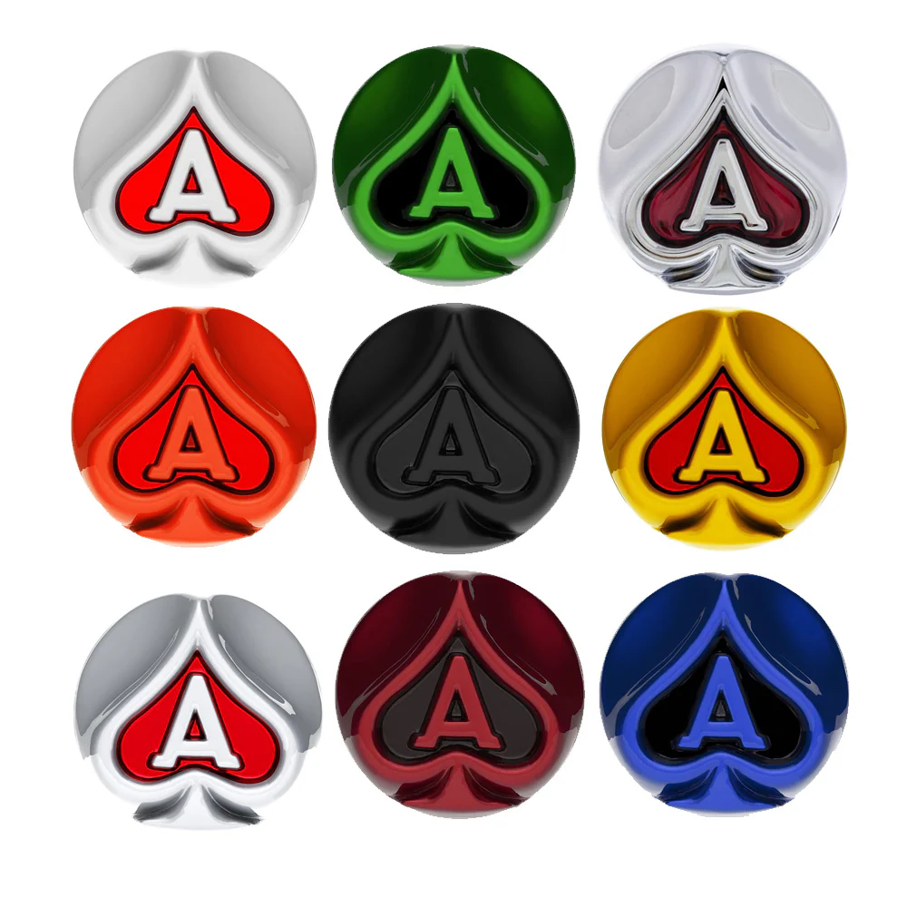 Ace of Spades Air Valve Knob - Thread On