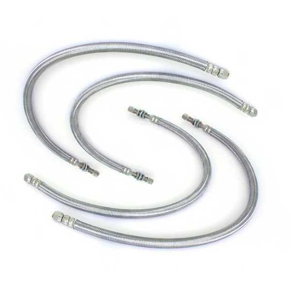 Aero Wheel Cover Four Super Single Air Valve Extensions - 16"L