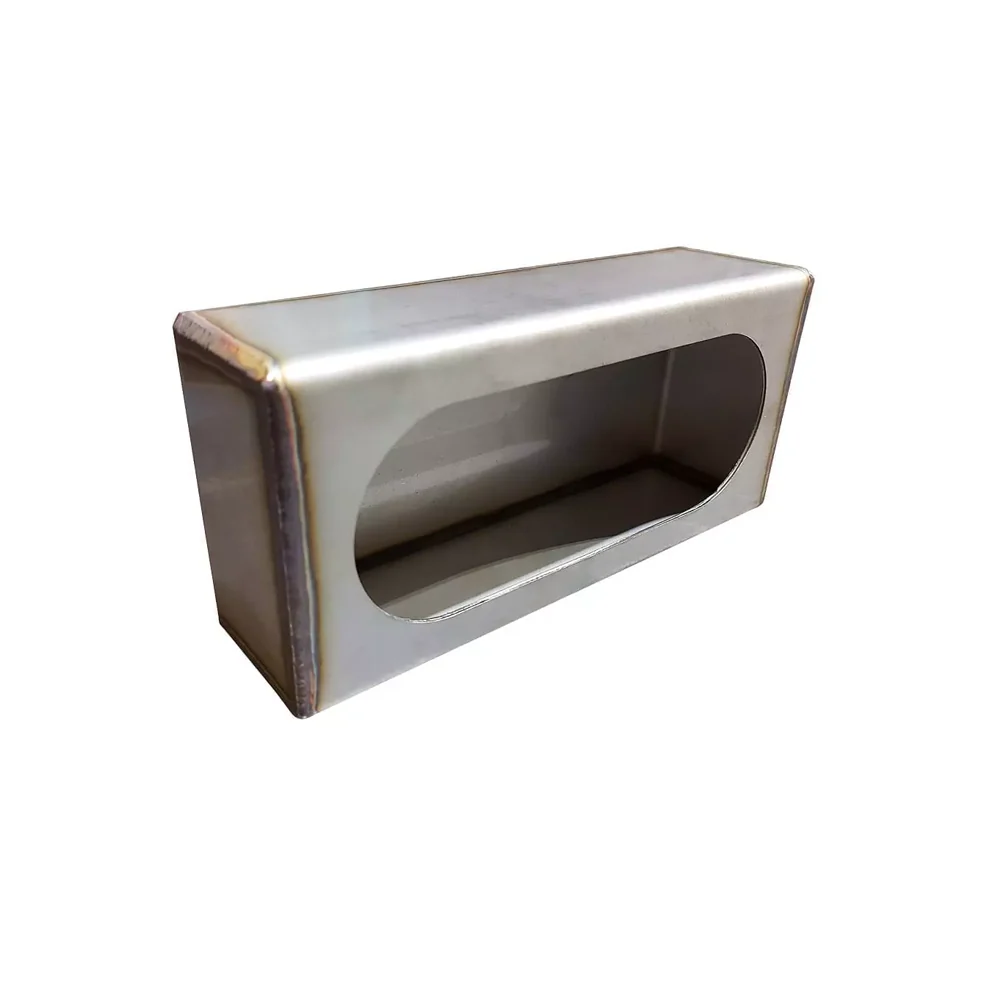 Aluminum Single Oval Light Box Bracket - Image 2