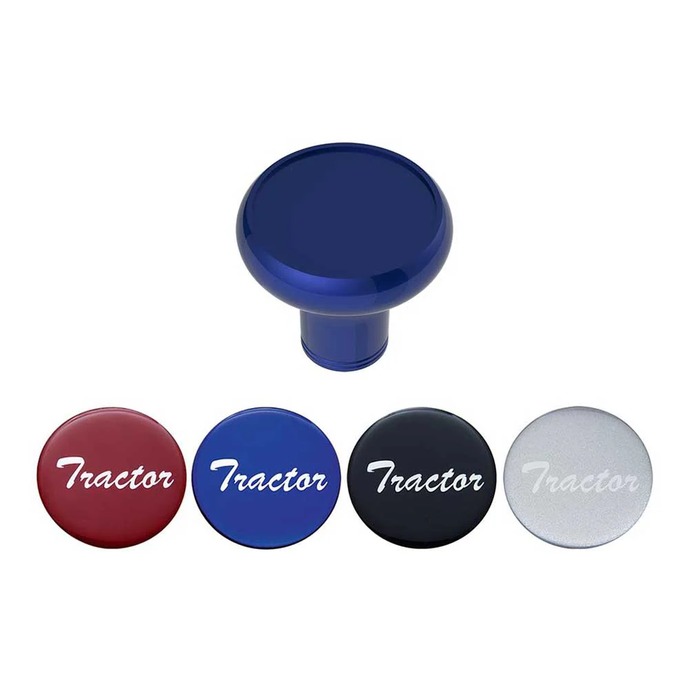 Aluminum Tractor Knobs with Multi-Color Glossy Tractor Stickers - Thread On - Image 7