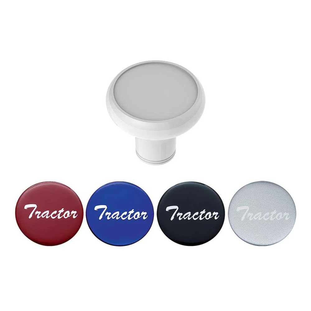 Aluminum Tractor Knobs with Multi-Color Glossy Tractor Stickers - Thread On - Image 9