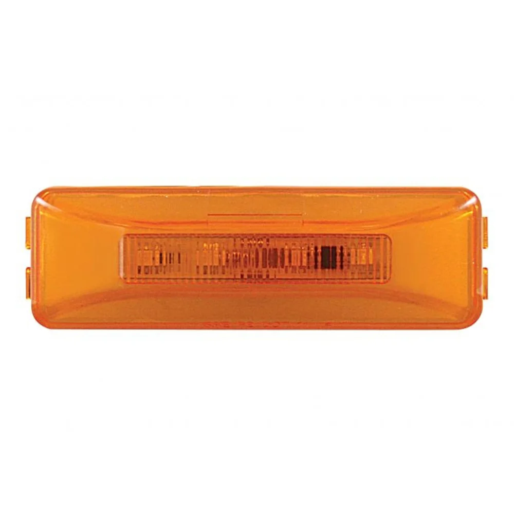 Amber 10 LED Rectangular Glow Marker Light - Image 2