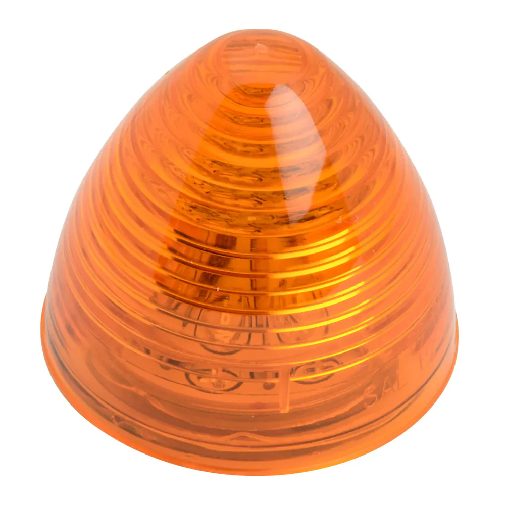 Amber 2" Beehive LED Light With Grommet - Image 2