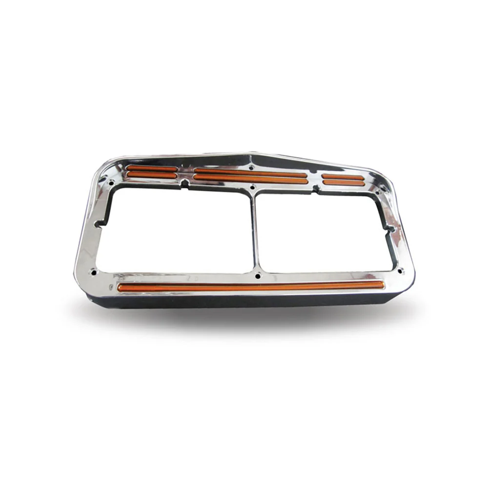 Amber/Blue Flatline Dual Color LED Headlight Bezel - Image 2